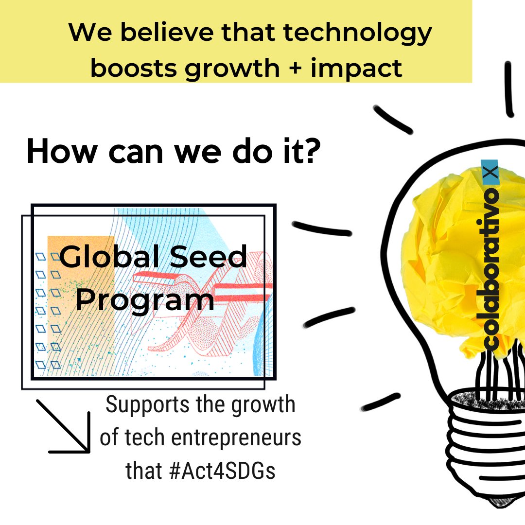 NewVenturesMX's tweet photo. Together we can do everything! 🤝 Even in hard times, we can still build the real value. That’s why @ColaborativoX  is looking for social impact #tech #startups that want to change the world 🌐📱🌿

Apply to their Global Seed Program!  👉 https://t.co/X6JLu6dXV4 https://t.co/OWmDqT7gP6