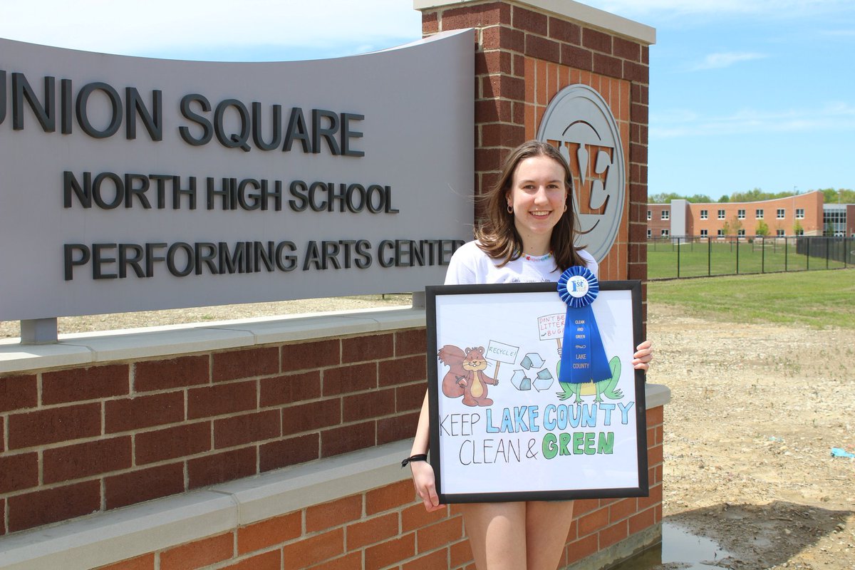 Congratulations Clara!!!! NHS 2020 Clean &amp; Green poster contest winner for the High School Division! 🎉 #artmatters #creativitymatter