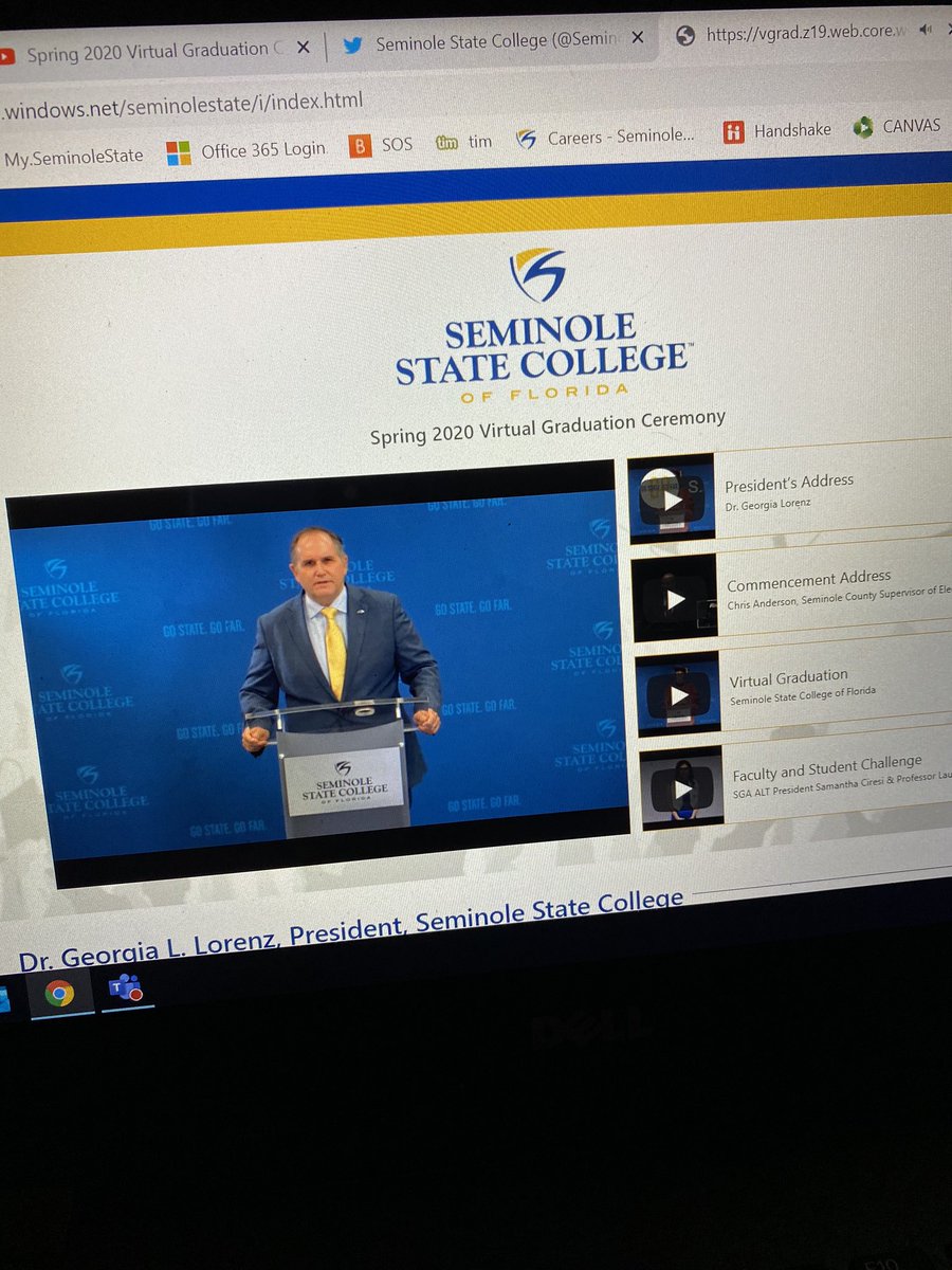 dolbyl's tweet photo. Thank you @scotthowat1 for your service and for supporting our @SeminoleState students 👏. #sscgrad #gostategofar #InThisTogether #ssc https://t.co/WWxLLPLlSN