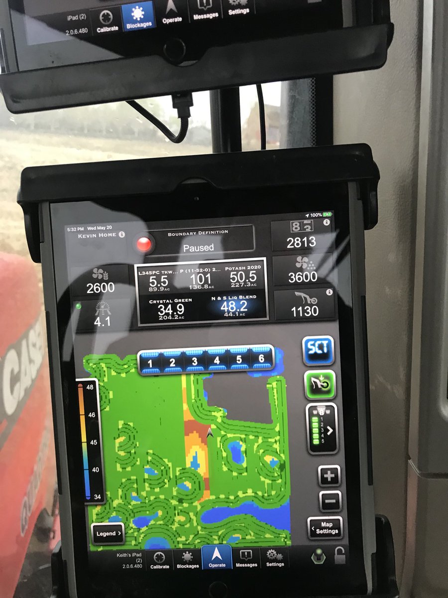 gaudetkeith1's tweet photo. Getting her done with #decisivefarming Rx map #plant2020 #seedhawk https://t.co/unAualmJHr