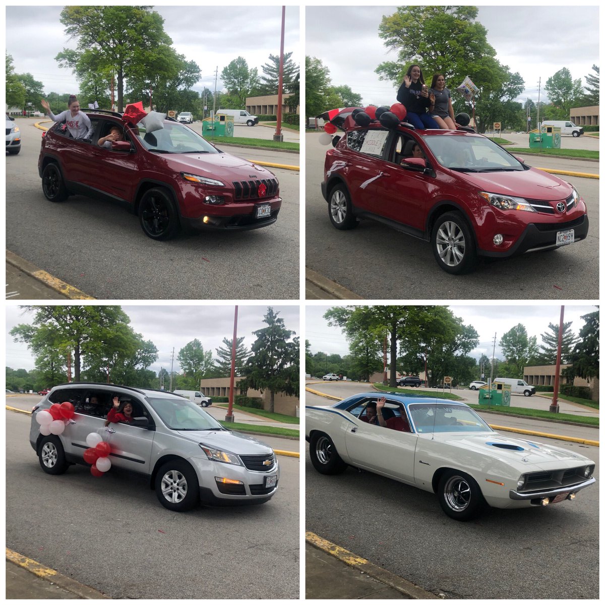 Counselor_SMS's tweet photo. So much love for our @FoxMiddleSchool 8th graders heading to HS! The parade was a hit &amp; my cheeks still hurt from smiling 😊 Loved seeing them ❤️ https://t.co/byGM7UOMzF