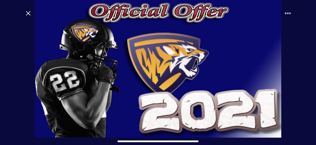 Lilemann2's tweet photo. I am blessed to reacive my first official offer from the  North Florida Tiger 🐯‼️#gotigers @CoachHamNFT @ICHAthletics @IslandCoastHS @NorthFLTigers https://t.co/mTxGYlpgh5