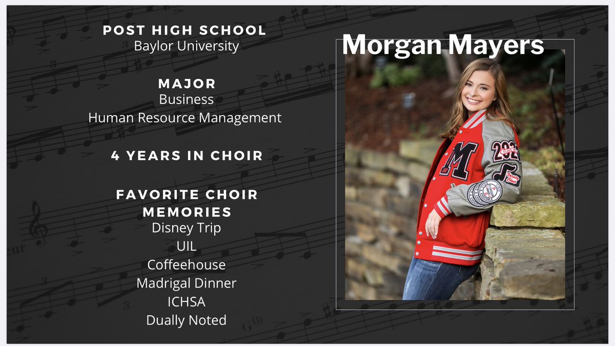 MarcusChoir's tweet image. Senior Spotlight #6: 🎼❤️