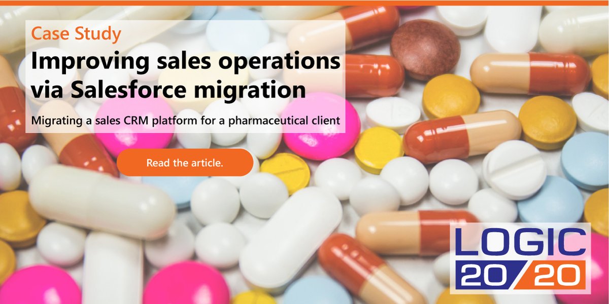When a pharmaceutical company needed their CRM platform upgraded and migrated to a new platform that could handle project tracking, we answered the call.
Click the link below to see how we can help your business improve sales operations via Salesforce:

logic2020.com/projects/impro…