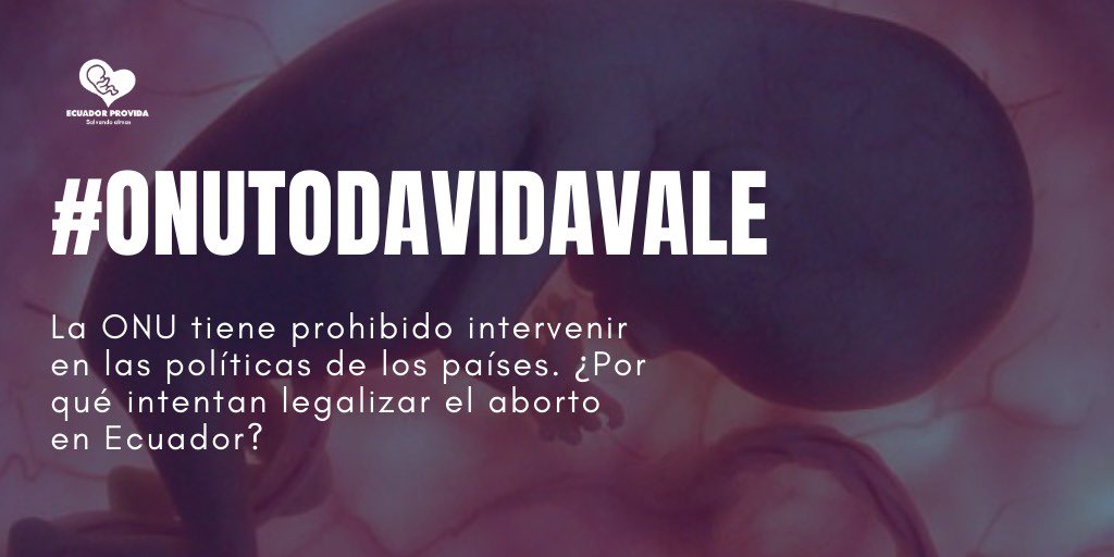 anagutier80's tweet photo. Sr Presidente haga respetar nuestra independencia como País, no ceda al chantaje @Lenin  @ONUecuador  #ONUTodaVidaVale https://t.co/GtcK1Jy09w