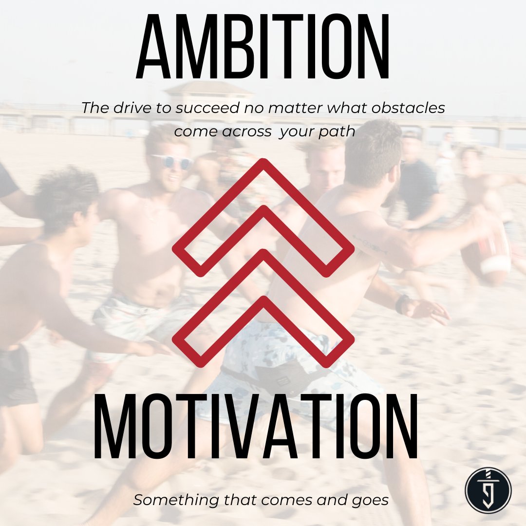 NinefoldMarket1's tweet photo. There is a difference between motivation and ambition. Ambition is the drive to succeed no matter what obstacles come across your path. Motivation is something that comes and goes. https://t.co/sIBxHM2bXr