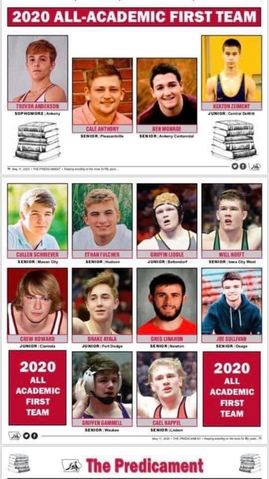 PvilleCSD's tweet photo. Cale Anthony was selected to the 1st Team Academic All-State Wrestling Team.  He joins a select group (Heath DeForest, Will Anthony &amp; Griffen McBride) as the only Trojan recipients of this honor.  He is the only first team selection in school history!

Congratulations Cale! https://t.co/bYABRPSvXa