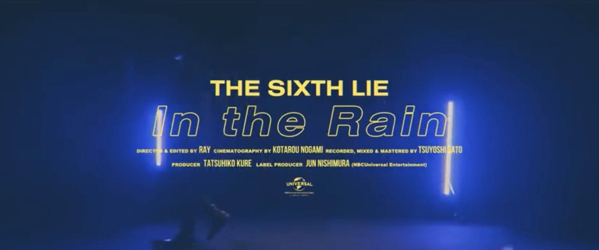 anywhereontour's tweet photo. THE SIXTH LIE released a bunch of new MV‘s. Time to introduce the first one for „In the Rain“. ☔️🖤

⬇️⬇️⬇️⬇️⬇️⬇️⬇️⬇️⬇️
https://t.co/IEE9vt90KC

#thesixthlie #t6l #シクスライ #anywhereontour https://t.co/ca4Ilpv3xB