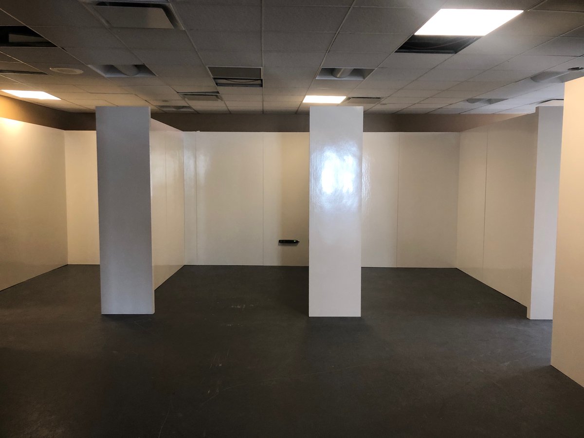 EverBlock's tweet photo. EverBlock continues to answer calls by hard hit regions in need of building medical test sites and acute care facilities. Convert any room rapidly with our modular building systems. This COVID-19 test site is built in Brooklyn, NYC.
#acutecarefacility #covidtestsite #modularwall https://t.co/YOCOUrUOB6