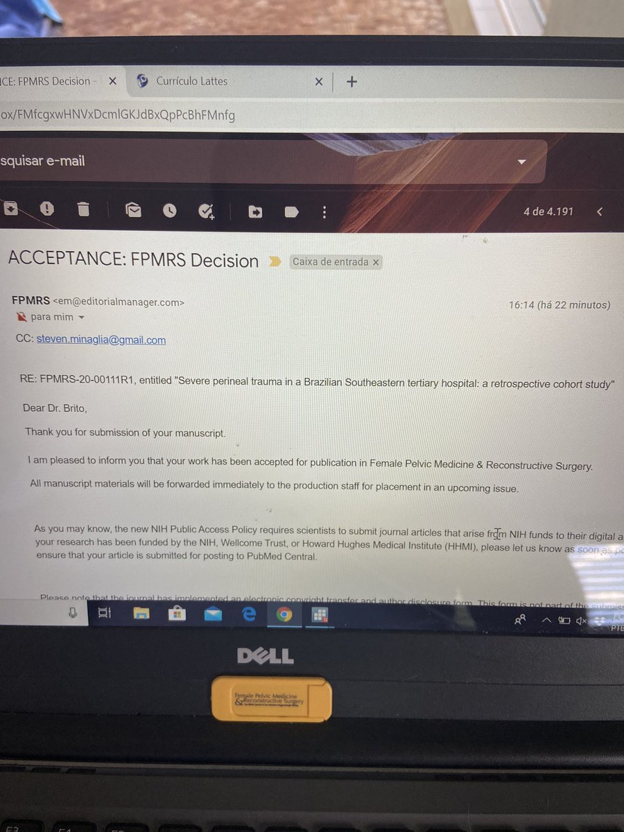 lgobrito's tweet photo. Happy to have this study about #OASIS accepted in @FPMRSJournal it is such an honor. #unicamp #caism #severeperinealtear https://t.co/4uscs5nD9d