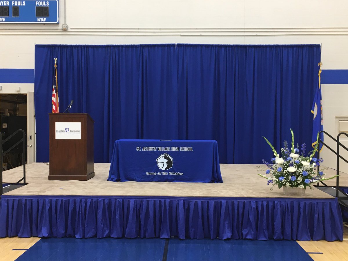 jsawyer_1's tweet photo. Although it is not quite the same.........it was fun to see seniors come in for filming today!  Graduation will be broadcast and livestreamed on June 5th at 7PM.  #SANBStrong https://t.co/rXqLJ3jMaD