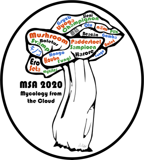 MSAFungi's tweet photo. The Mycological Society of America's 2020 virtual meeting "Mycology from the Cloud" is happening July 21-22! Register at https://t.co/TFmR9rjMjv #MSAfungi20 https://t.co/6HUrHT2kt4