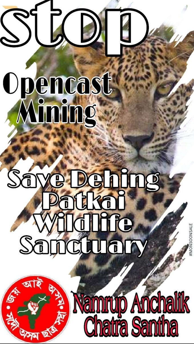 AasuNamrup's tweet photo. #StopOpencastMining
#savedehingpatkai 
#SaveAssam https://t.co/vW4o7Uy6Z5