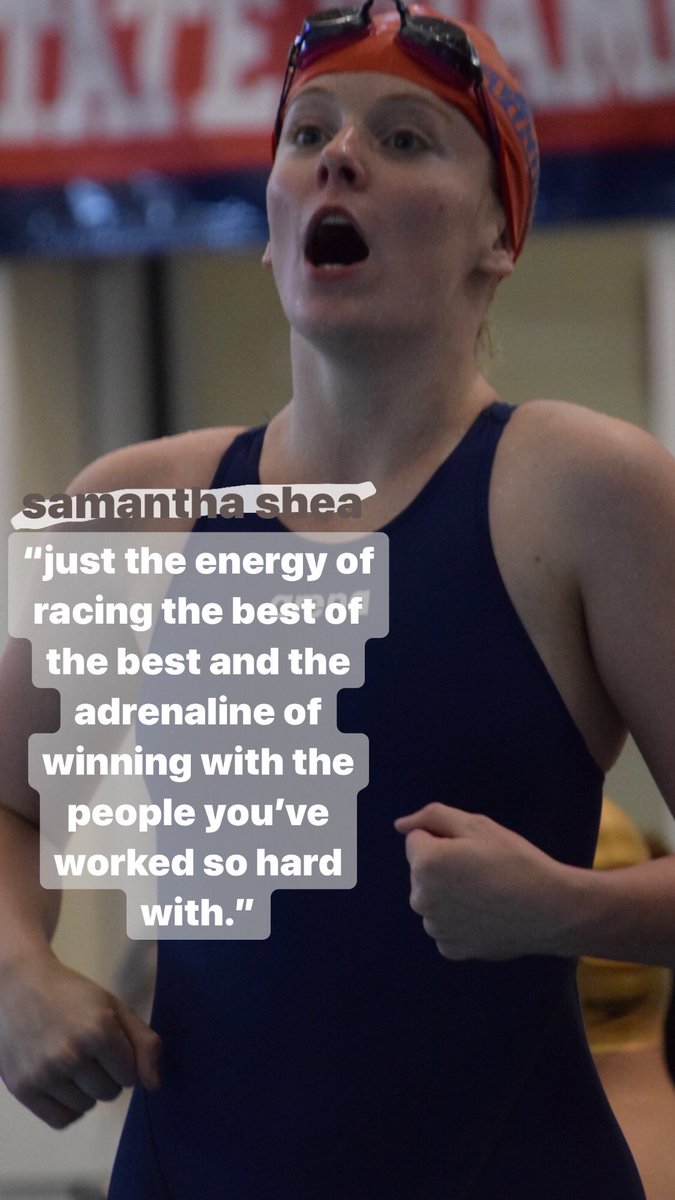 with what would have been the 2020 state swim meet this weekend, we asked members of last’s years state team what the best part of state was.