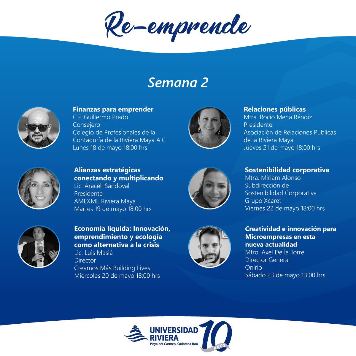 1SimposioIntlRP's tweet photo. Regístrate sin costo, aprovecha la experiencia que te compartirán líderes expertos de empresas aliadas  de #UniversidadRiviera. 
https://t.co/NkTF93dpaU 
@ARPRM_  @RocioMenar https://t.co/05qIJ85D9l