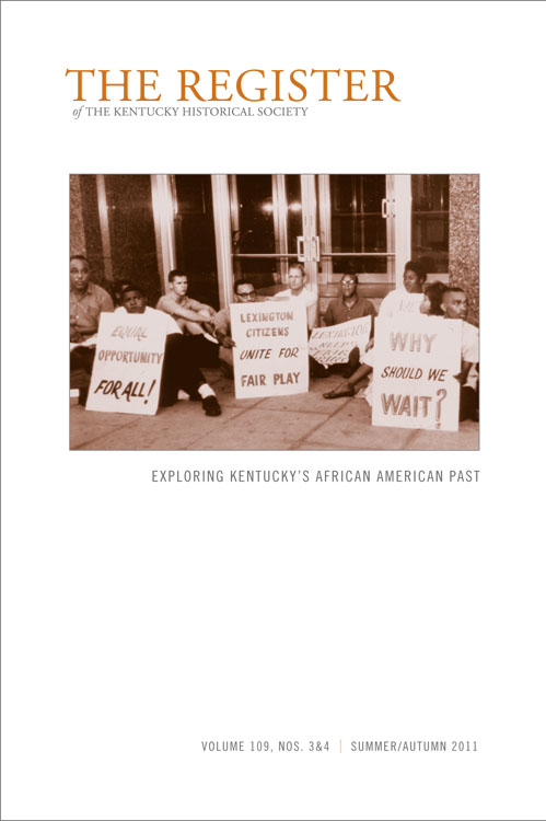 KyHistSoc's tweet photo. #WhatToRead
"'Upon This Rock' - The Free African American Community of Antebellum Louisville, Kentucky" by J. Blaine Hudson. (#KHSRegister Summer/Autumn 2011) Part of special issue on Kentucky's African American past - view full issue below. @ProjectMUSE
https://t.co/9HLsTXmtXY https://t.co/uR3I9eTQtk