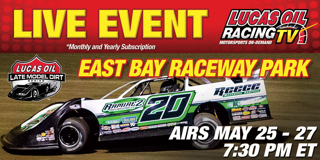 Big Frog Motorsports (@bigfrog58) on Twitter photo Current plans as of now are to head to <a href="/eastbayracepark/">East Bay Raceway</a> next week and run the Big ๐ธ <a href="/Rocket_Chassis/">Rocket Chassis</a> with <a href="/RossBailes/">Ross Bailes</a> behind the wheel for the 5/25 ,5/26 + 5/27 <a href="/lucasdirt/">#๐๐๐ฐ๐ฎ๐๐๐ถ๐ฟ๐ ๐</a> events.
All 3 races live @LucasRacingTV . Current plans as of now are to head to <a href="/eastbayracepark/">East Bay Raceway</a> next week and run the Big ๐ธ <a href="/Rocket_Chassis/">Rocket Chassis</a> with <a href="/RossBailes/">Ross Bailes</a> behind the wheel for the 5/25 ,5/26 + 5/27 <a href="/lucasdirt/">#๐๐๐ฐ๐ฎ๐๐๐ถ๐ฟ๐ ๐</a> events.
All 3 races live @LucasRacingTV .