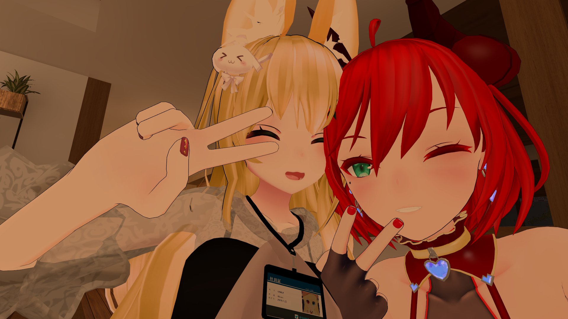 “今日の #VRChat 2” .