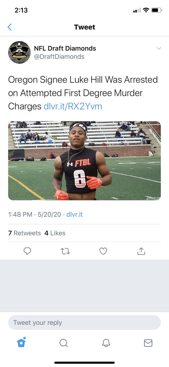 TBoyd_3's tweet photo. Man! I keep seeing more and more stories of athletes getting in trouble from NFL down to high school athletes. Coaches check on your players. Without sports they have too much time on they hands and the kids falling into streets. Sports is they getaway. https://t.co/YMsjWw8hM8