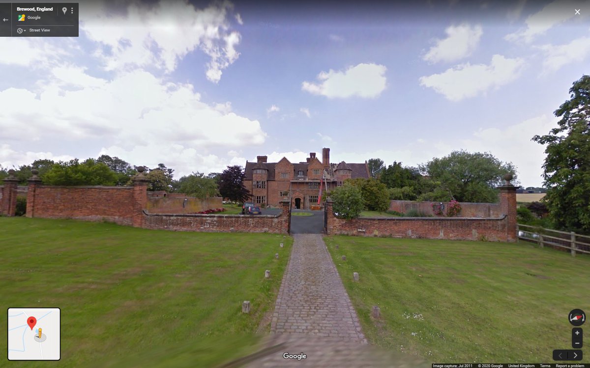 so turns out the reason it's White Ladies Priory in Salop because not far away nearer Brewood was a Benedictine House now known as Black Ladies Priory! Which makes it very hard to Google. Anyway £11 net, can't expect much. Jacobean house on site.