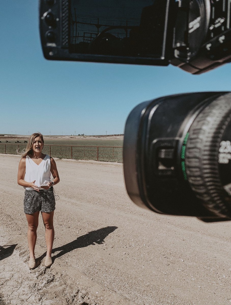 hunterkfunk's tweet photo. Winter wheat crops have taken the hit in #SWKansas. @KSNNews @kbatman11 spoke with farmers and an agronomist about what they’re seeing and how they expect harvest to turn out in the next few weeks. Tune in at 5 and 6. https://t.co/5m5dsH2Anz