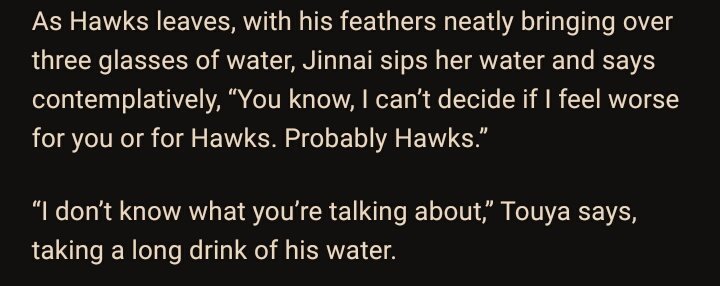 Probably Hawks! ಥ‿ಥ