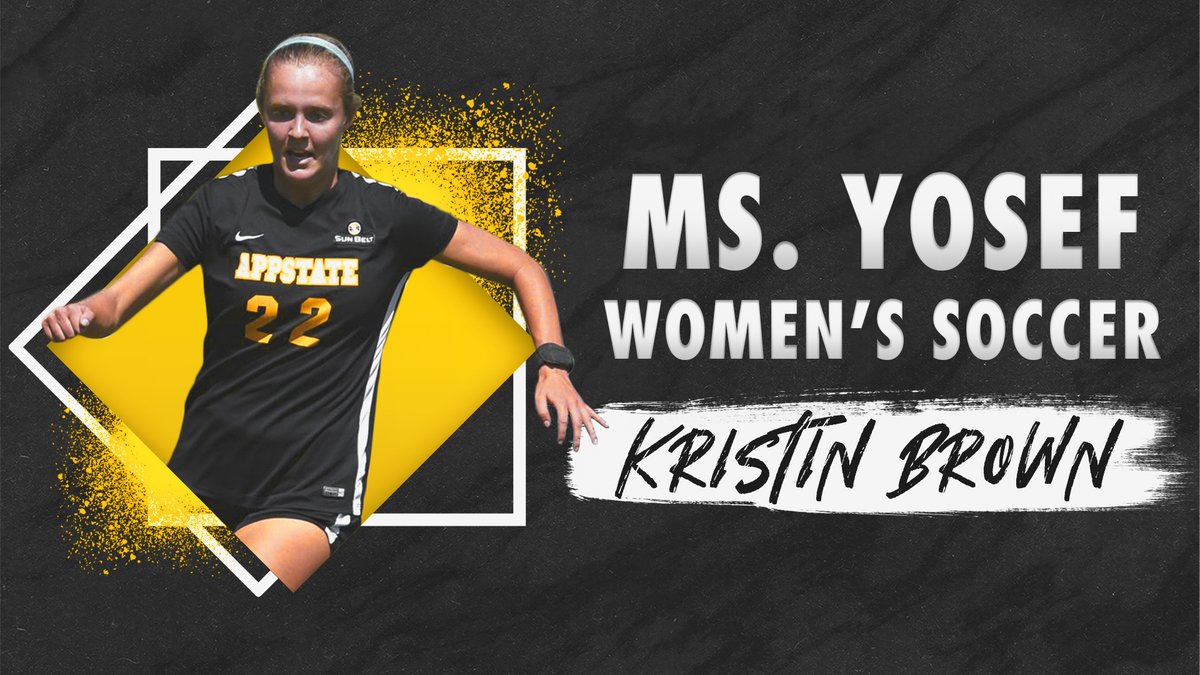 Congratulations to our Ms. Yosef, who embodies what it means to be a Mountaineer,  <a href="/kmbrown_/">Kristin Brown</a>! 〽️⚽

Ambassadorship ✅
Leadership ✅
Work ethic ✅
Accountability ✅
Community involvement ✅

#BlackAndGoldenGlobes | #GoApp