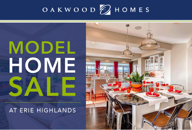Aielloprm's tweet photo. Now is the time to purchase a new home!

Oakwood Homes is now selling their beautiful and luxury model homes in Erie Highlands. 

Set an appointment today at https://t.co/lC8F1Ab2PZ 
 or call 303-486-8915 to visit Oakwood Homes' sales office and tour model homes. #OakwoodHomes https://t.co/eaj7UzHcKK