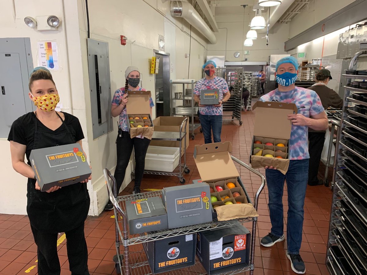 ProjectOpenHand's tweet photo. Thank you @fruitguys for donating boxes of farm-fresh fruits for our staff to enjoy. We, along with all the other organizations  who receive your generous donations, are fortunate to have your support. We appreciate you.  #community #FoodisMedicine #covid19 #fruitguys https://t.co/mvwuSAcl5N