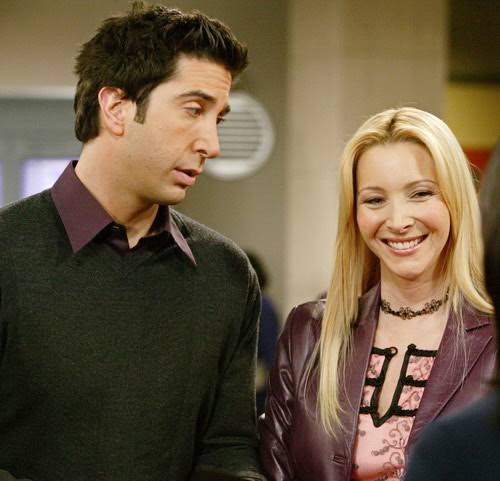 10. Phoebe and Ross (even though she is basically platonic with all the guys this my fave)