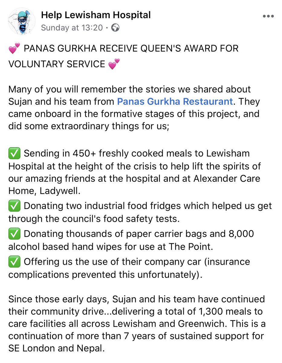 Thank you Help Lewisham Hospital 🙏#Covid_19 #nhs #NHSheroes