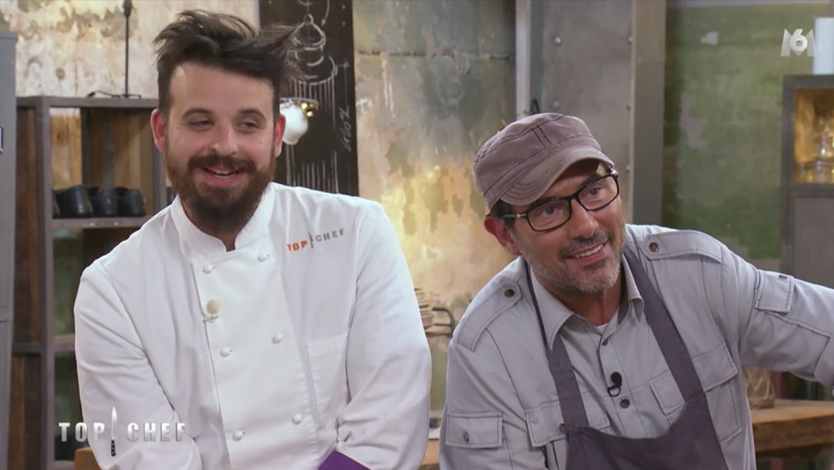 TopChefOOC's tweet photo. RT si tu veux qu'ils montent un duo comique #TopChef https://t.co/0pMymnssRE