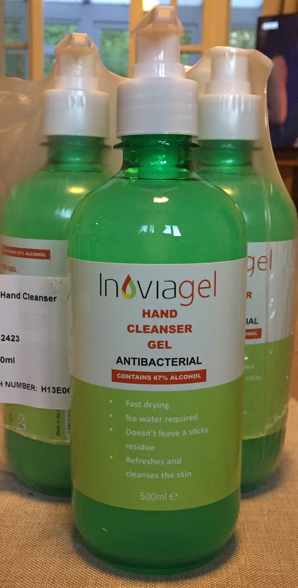 Massive Thank you To HandBac and <a href="/CraigyD91/">Craig Dickson</a> for supplying us with hand cleanser so that we could get our nets open safely. Get in touch with them if your business or club are in a similar predicament trying to source it!