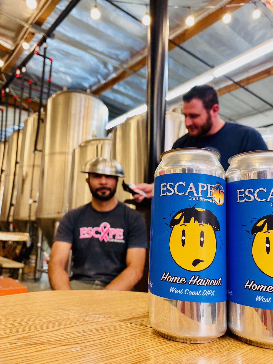 That haircut you’ll never forget......Friday Release🚨 Home Haircut Double IPA:  generously hopped w/ Galaxy, Lemon drop, &amp; Styrian Fox. 8.1%
Flowing notes of tropical citrus, slight pine, dash of west coast bitterness, smoothed down with local @colonyandkeeper wildflower honey.