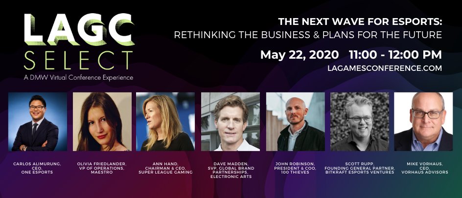 thestorymob's tweet photo. How is the #esports industry adjusting in the current climate and planning for the near future? This and many other questions will be answered by @1ScottRupp of @BITKRAFTEsports and more at the LA Games Conference!
📅 May 22
🕚 11AM PT
🌎 https://t.co/t2ANJG5r0S
#LAGCSelect https://t.co/wWoPm910hc
