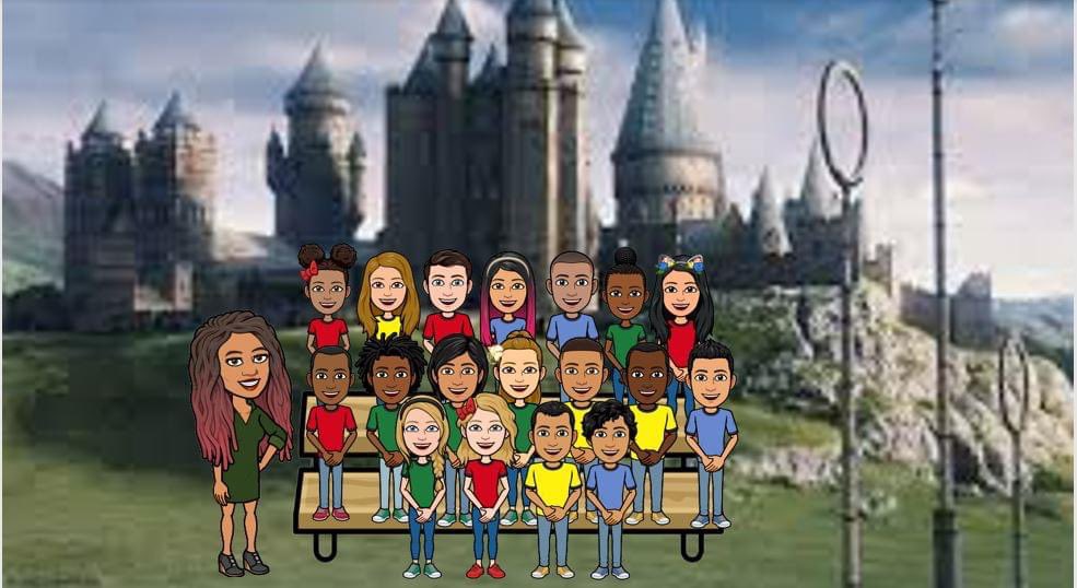 2020 the year our class went virtual! Kept our hog warts theme and they are wearing their house colors! <a href="/jk_rowling/">J.K. Rowling</a> <a href="/OnslowSchools/">Onslow County Schools</a> #GlobalSTEMLeaders #onslowcountyschools #kindergators