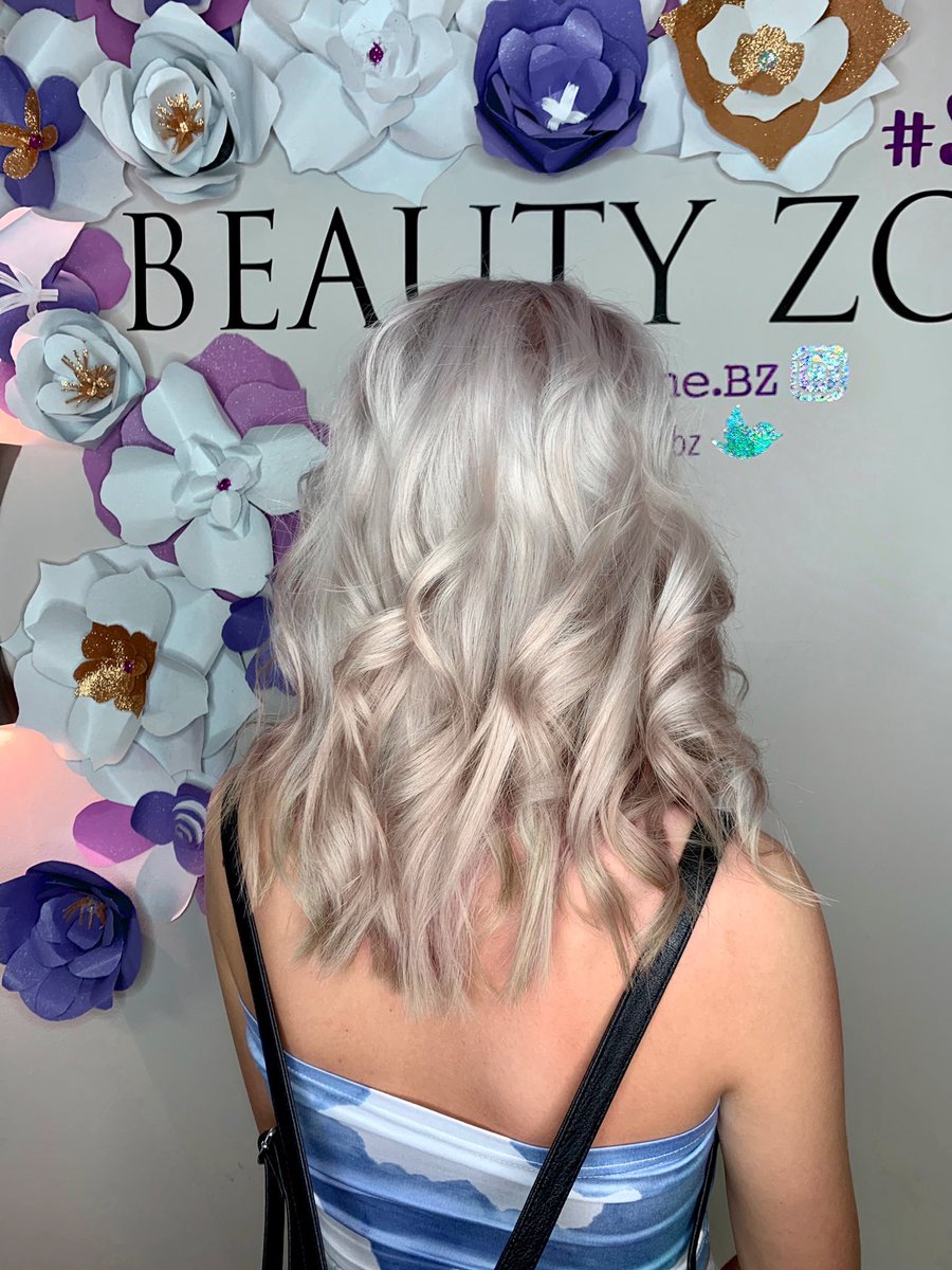 BeautyZoneBZ's tweet photo. ❄️The cold never bothered us anyway...❄️
Check out this icy blonde by Blake! 

❄️440-660-2945
#hairgoals #stylistlife #beautyzone #beautyzonebz #icyhair #blonde https://t.co/3BJig8ov2U