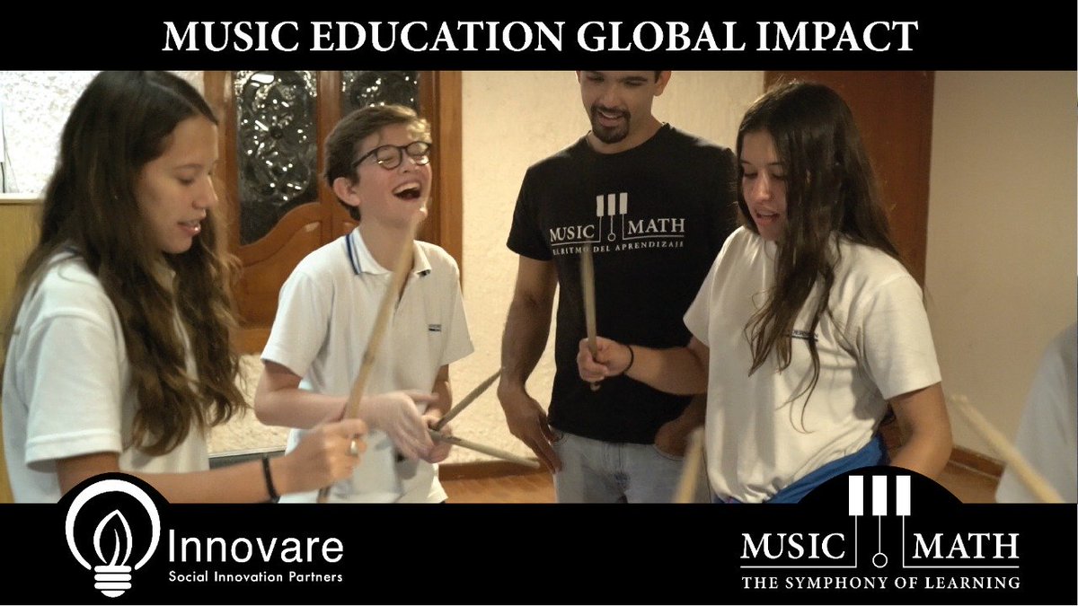 We are excited to announce a new #collaboration with our friends at <a href="/musicmathmx/">MusicMath</a>! Music Math combines the principles of music with mathematics to help students learn quicker and have fun doing it! 🥁🎷💃  musicmath.mx/en/home #ChangemakersInEducation #music #math #innovation