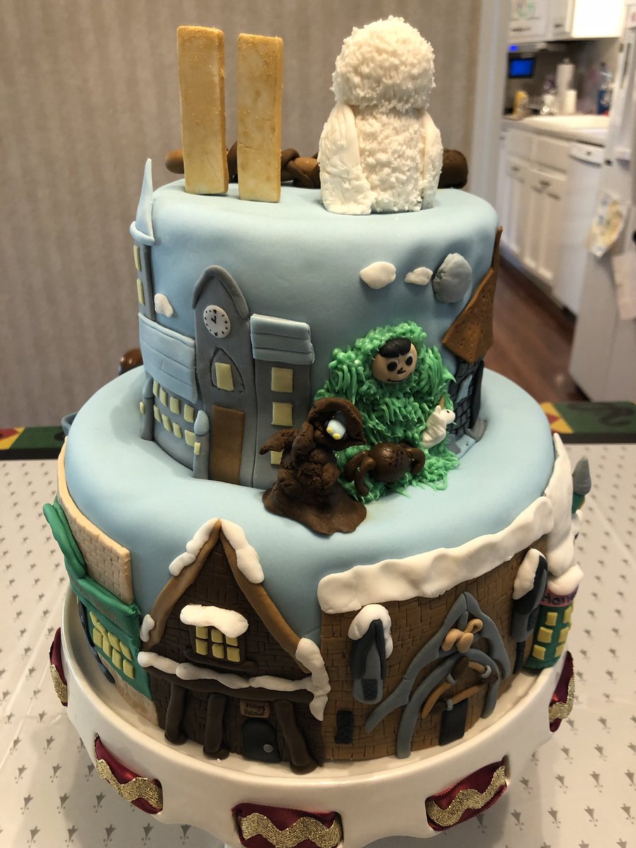 Dnelsonia's tweet photo. My wife’s amazing #HarryPotter cake for our daughter’s 11th Birthday! #amazing #blessed #talentedwife https://t.co/tpSGb6GR8x