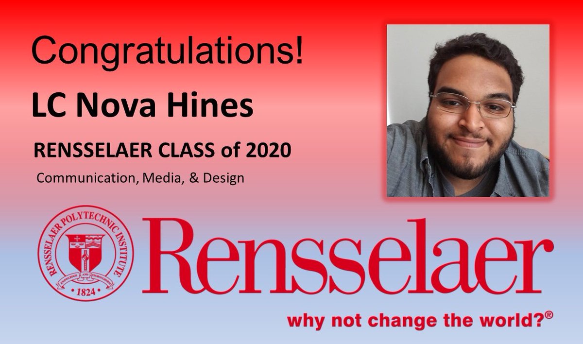 OnlyThgGreater's tweet image. #RPI2020Grad
