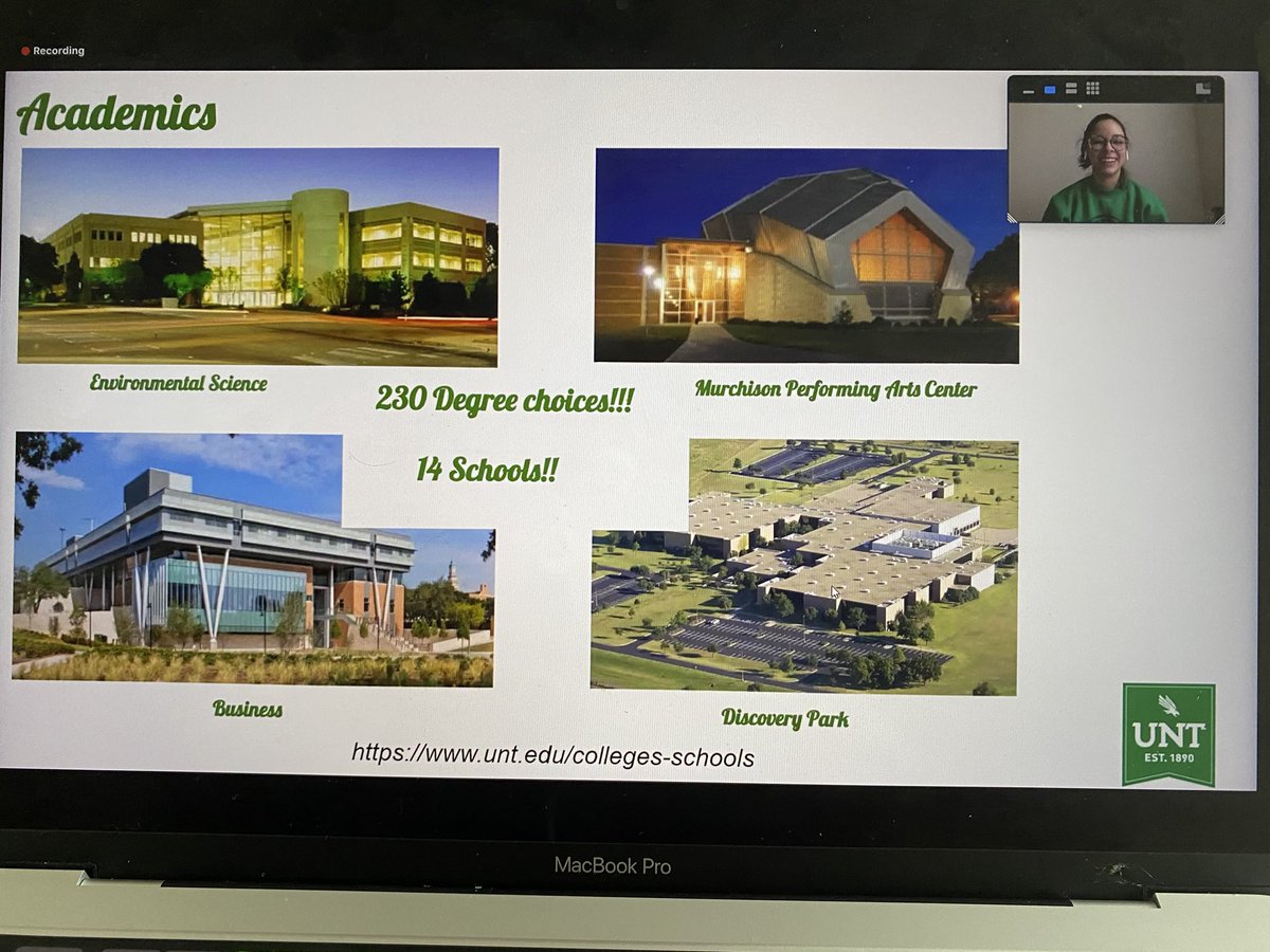 Today is <a href="/UNTsocial/">University of North Texas</a> Virtual College Transition Event. Great transition and success info are being shared 📢 by <a href="/HarmonyEdu/">Harmony Public Schools</a> alumni college leaders, Gary and Isabelle . Thank you <a href="/HPSDFW/">Harmony DFW</a> CCS team for organizing👏👏👏