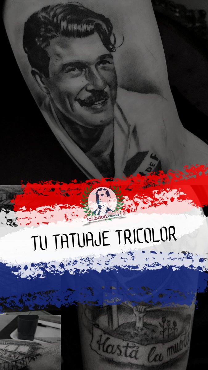 laabdon's tweet photo. TU TATUAJE TRICOLOR 🔴⚪🔵

Queremos ver los tatuajes que se han hecho los hinchas del decano, dejanos tu foto en los comentarios 👇🏼👇🏼 https://t.co/WUjx0tx4lE