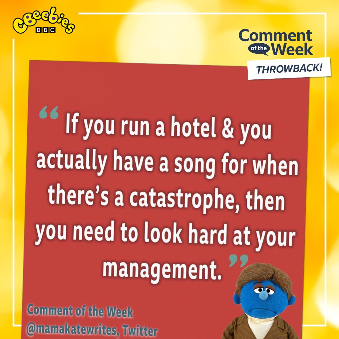 CBeebiesHQ's tweet photo. So true.
Between this and Molly & Mack's Oops song, we have the crisis covered!
#CBeebiesCoTW https://t.co/TLumgAaMvA