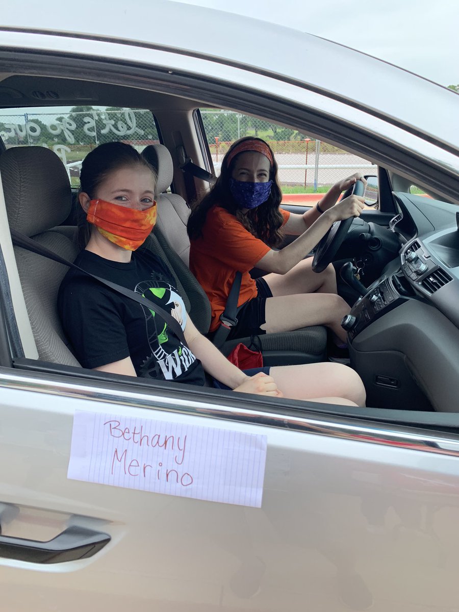 Senior cap &amp; gown pick up ✅ #classof2020strong Thank you to all of the volunteers, PTSA, teachers, Admin. etc. for making it happen!