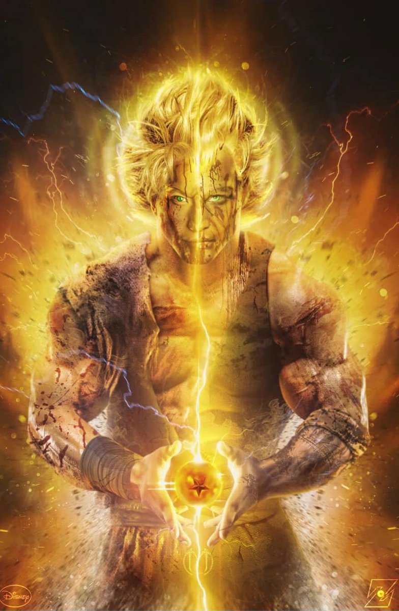 FrikingosGalaxy's tweet photo. Hace unos meses corrió el rumor de que #Disney estaría planeando crear un universo cinematográfico de #DragonBall con actores de carne y hueso. Por este motivo, #UltraRaw publica este #fanart dividida entre #Goku interpretado por #LudiLin y #Vegeta encarnado por #HenryGolding. https://t.co/bB9sjCGn45