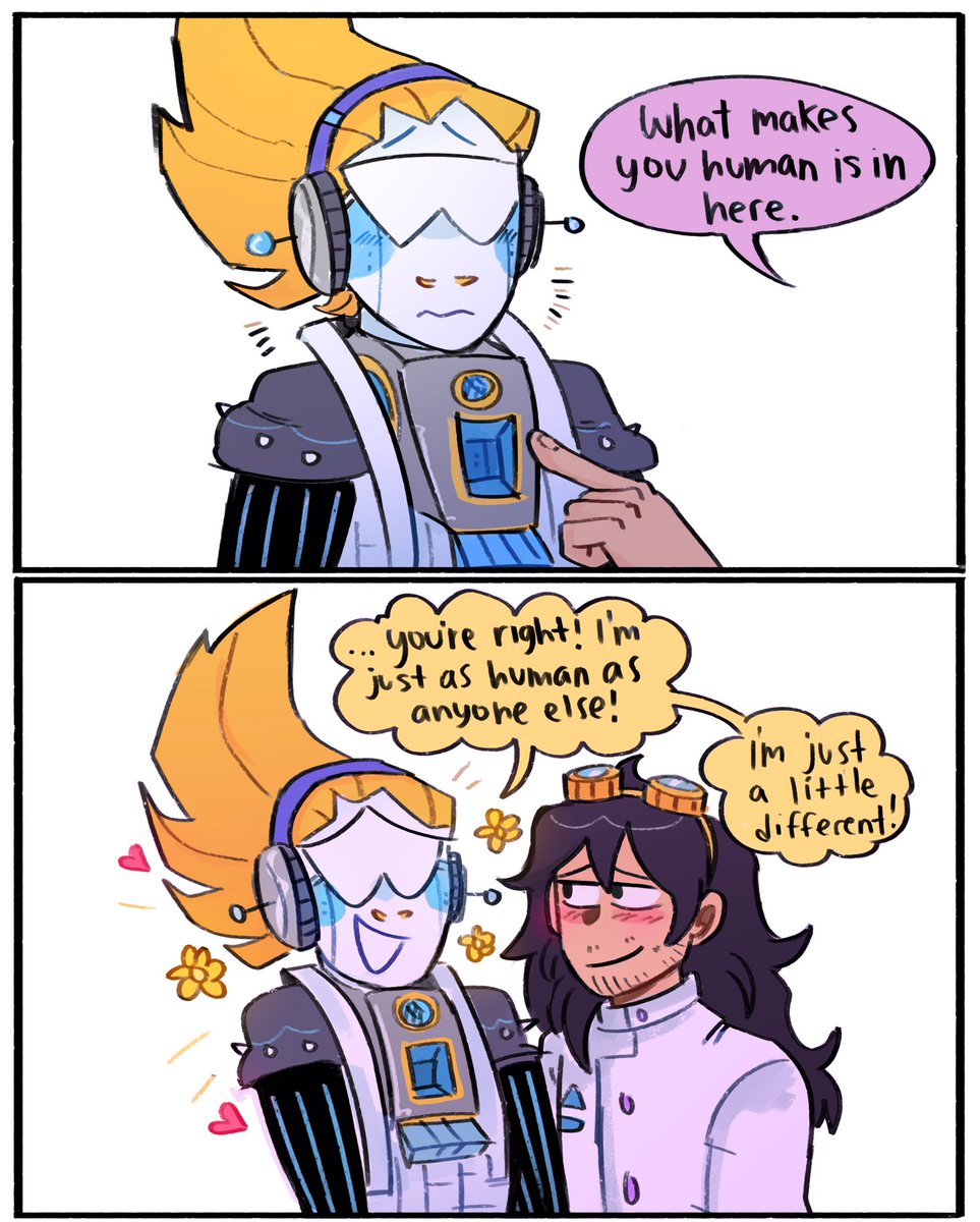 Aizawa reassuring his boyfriend ???????
#erasermic 