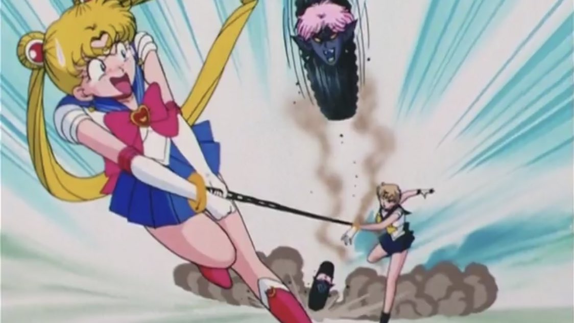 EP98 = 6.9/10 Usagi and Haruka teaming up leads to some character development for Sailor Uranus :) Also, Usagi finally learns about The Silence