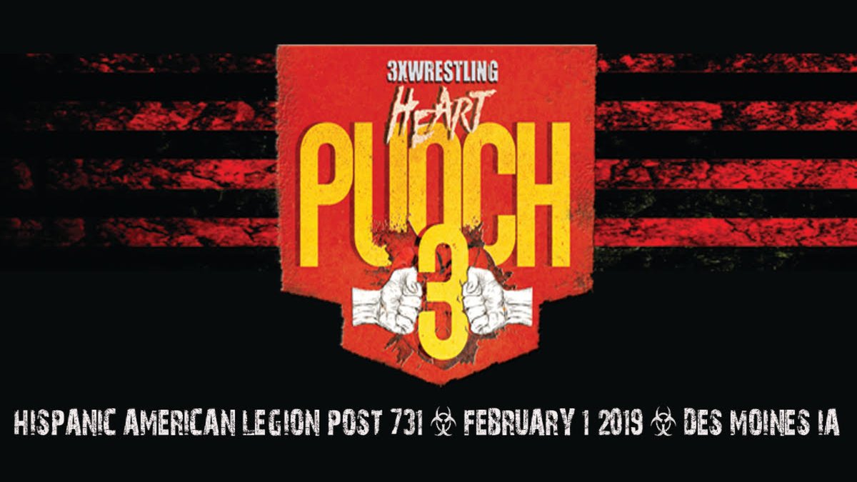 indiewrestling's tweet photo. JUST ADDED!

@3xwrestling presents
Heart Punch 3!

Featuring

Jaysin Strife v @JBuns31
@REALSierra_ v @VanessaAzure
@CopperheadDuke @SetoKobara v @MaddogMcD75 @justredwing
@D_Peppercricket @TavenWhisper v @TheHadleyBros
+ @AFuryJWest &amp; more!

Watch it now
https://t.co/AaZYJIAxqy https://t.co/pcTvlYPjQl