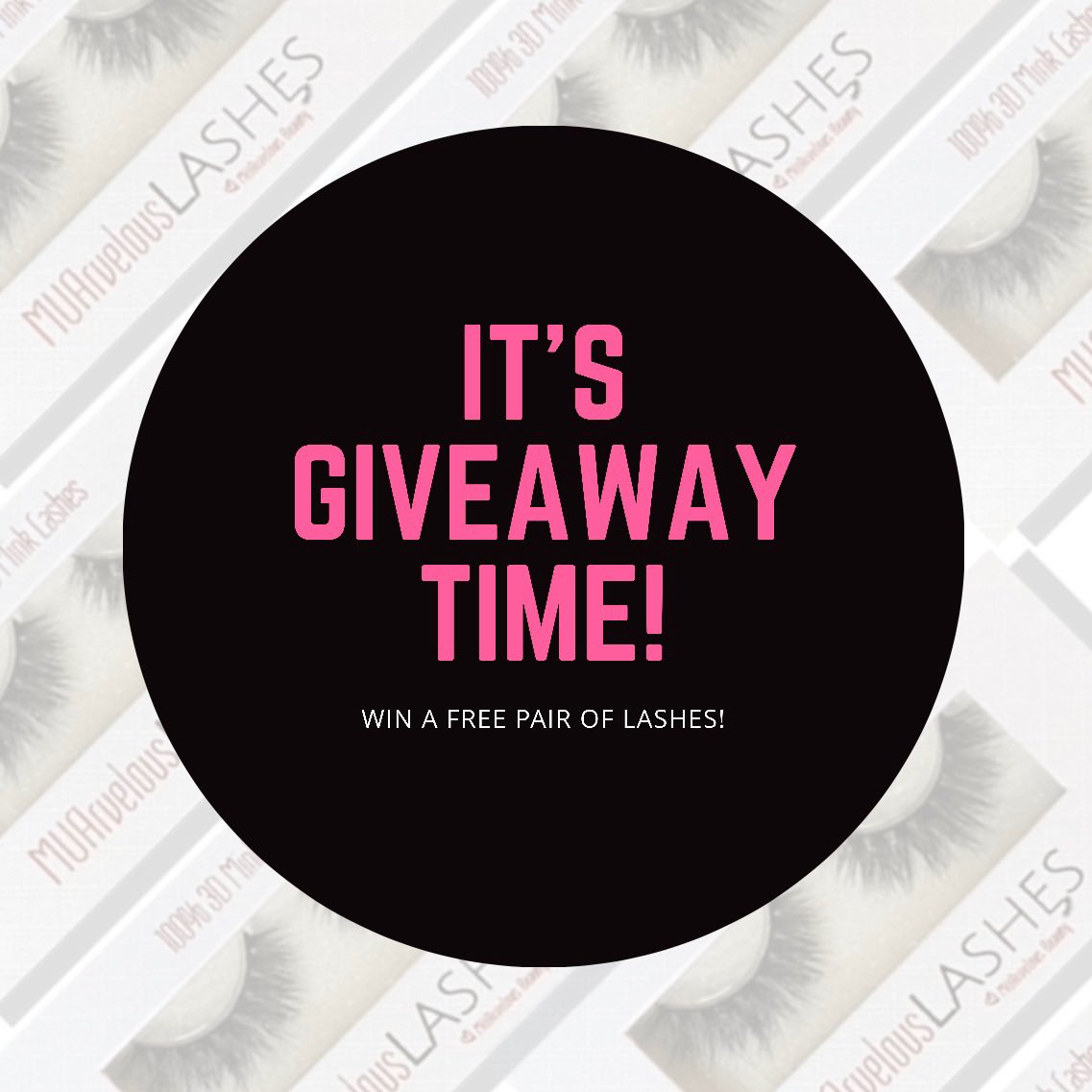 muarvelous's tweet photo. ‼️ It’s #Giveaway Time ‼️
⠀⠀
In honor of #MentalHealthAwarenessMonth we are giving away FREE 3D Mink Lashes!
How to Win:
 ✅  1 - Follow @muarvelous + like this post
✅ 2 - Tag two ✌🏾friends 
 ✅3 - Comment on this post with a heart ❤️ 
That’s it!😄
Winner announced - Fri 5/22 https://t.co/OKYmdiGMAN