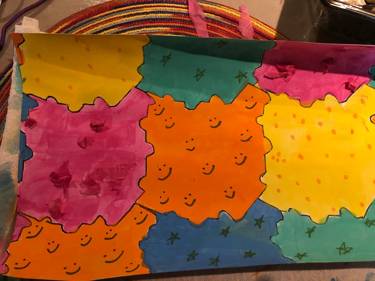 PriestMs's tweet image. Math meets art meets Escher: #dsbnmathartchallenge @orchardparkdsbn